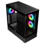 iTek Case Showbui 42W, Middle-Tower, Vetro Temperato - Nero