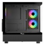 iTek Case Showbui 42W, Middle-Tower, Vetro Temperato - Nero