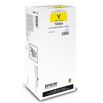 Epson T8384 - 167.4 ml - giallo - originale - ricarica inchiostro - per WorkForce Pro WF-R5190, WF-R5190DTW, WF-R5690, WF-R5690D