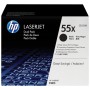 HP Confezione da 2 cartucce originali di Toner nero ad alta capacità LaserJet 55X