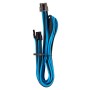 Corsair Premium Sleeved PCIe cable, Type 4 (Generation 4) - Blu/Nero