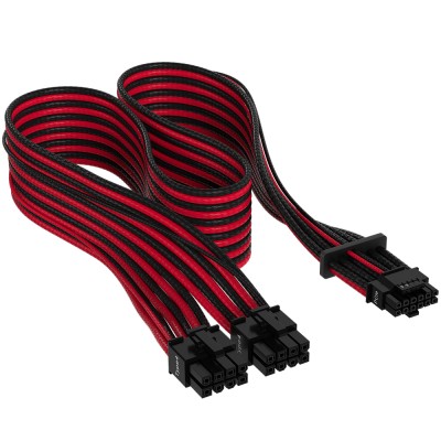 Corsair Cavo PSU PCIe 5.0 12VHPWR Tipo-4 da 600W - Nero/Rosso