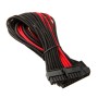 Silverstone Prolunga 24-Pin ATX 30cm - Rosso/Nero