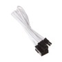 Silverstone Prolunga / Adattatore PCIe 8pin - PCIe 6+2pin, 250mm - Bianco