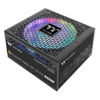 Thermaltake Toughpower GF1 A-RGB 80 Plus Gold PSU, Modulare - 850 Watt