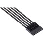 Corsair Premium Sleeved DC Cable Pro Kit, Type 4 (Generation 4) - Nero