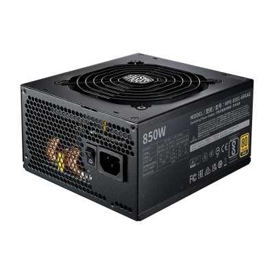 Cooler Master MWE Gold 850 V2, 80Plus Gold, Modulare, Nero - 850 Watt