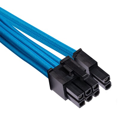 Corsair Premium Sleeved PCIe cable, Type 4 (Generation 4) - Blu