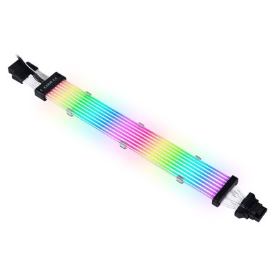 Lian Li Strimer Plus V2 12VHPWR, da 16 a 16 pin, 8 strisce LED - 320 mm