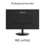 MSI Pro MP242 Monitor PC 60,5 cm (23.8") 1920 x 1080 Pixel Full HD LCD Nero