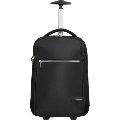 Samsonite Litepoint zaino Nero Poliestere, Polietilene tereftalato (PET)