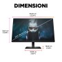 HP OMEN by HP Monitor da gaming OMEN by 23,8" FHD 165 Hz – OMEN 24