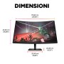 HP OMEN by HP 32c Monitor PC 80 cm (31.5") 2560 x 1440 Pixel Quad HD Nero