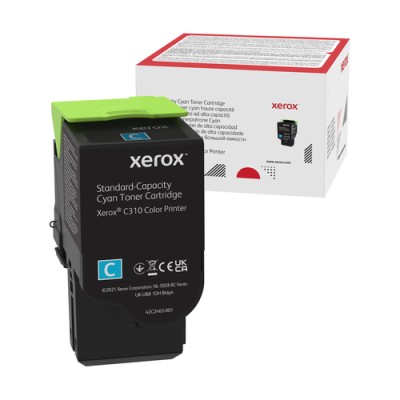 Xerox Cartuccia toner Ciano a Standard da 2.000 pagine per C310 / C315 (006R04357)