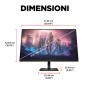 HP OMEN by HP 32q Monitor PC 80 cm (31.5") 2560 x 1440 Pixel Quad HD Nero