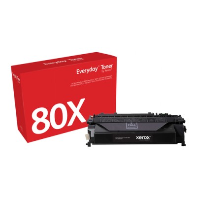 Everyday Toner Nero compatibile con HP 80X (CF280X), Resa super elevata