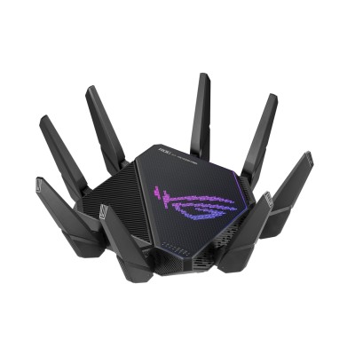 ASUS ROG Rapture GT-AX11000 Pro router wireless Gigabit Ethernet Banda tripla (2.4 GHz/5 GHz/5 GHz) Nero