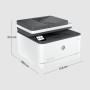 HP LaserJet Pro Stampante multifunzione 3102fdw, Bianco e nero, Stampante per Piccole e medie imprese, Stampa, copia, scansione,