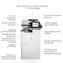 HP Color LaserJet Enterprise Flow Stampante multifunzione M776z, Stampa, copia, scansione e fax, Stampa da porta USB frontale