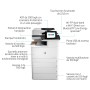 HP Color LaserJet Enterprise Stampante multifunzione M776dn, Stampa, copia, scansione e fax opzionale, Stampa fronte/retro scans