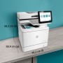 HP Color LaserJet Enterprise Flow Stampante multifunzione Enterprise Color LaserJet Flow M578c, Stampa, copia, scansione, fax, S