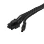 Silverstone PP06BE-PC335 PCIe cable, EPS/ATX12V - Nero