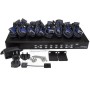 StarTech.com Kit Switch KVM USB montabile a rack 1U 8 porte con funzione OSD e cavi