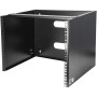 StarTech.com Staffa Rack 19" 8U a Parete - Profondità 35 cm Profilo Basso - Rack 19 pollici per Switch, Patch Panel, Server e D