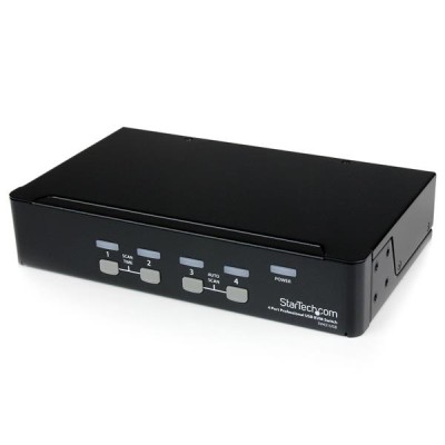 StarTech.com Switch KVM professionale VGA USB a 4 porte con hub