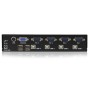 StarTech.com Switch KVM professionale VGA USB a 4 porte con hub