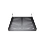 StarTech.com Ripiano per montaggio a rack con fessure 22" 2U - Ripiano per armadio server rack fisso - 22 kg