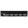 StarTech.com Switch KVM USB 4 porte, montabile a rack 1U, con OSD