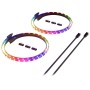 HYTE LS30 qRGB Light Strips, Kit 2 pezzi - 1000 mm