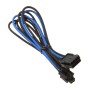 Silverstone Prolunga / Adattatore EPS-8pin - EPS/ATX-4+4pin, 300mm - Blu/Nero