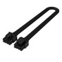 Silverstone PP06BE-EPS35 ESP/ATX cable - Nero 350mm