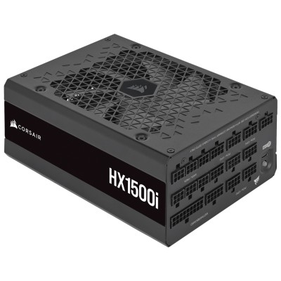 Corsair HX1500i Ultra-Low Noise PSU, 80 Plus Platinum - 1.500 Watt