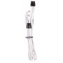 Corsair Premium Sleeved EPS12V CPU cable, Type 4 (Generation 4) - Bianco