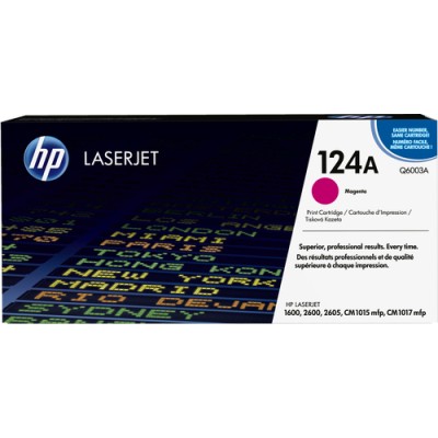 HP Cartuccia Toner originale magenta LaserJet 124A