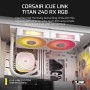 CORSAIR iCUE LINK TITAN 240 RX RGB - Bianco