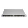 Ubiquiti UniFi Pro 48-Port PoE Gestito L2/L3 Gigabit Ethernet (10/100/1000) Supporto Power over Ethernet (PoE) 1U Argento