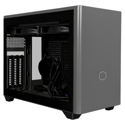 Cooler Master MasterBox NR200P MAX Mini-ITX - Vetro Temperato - Nero