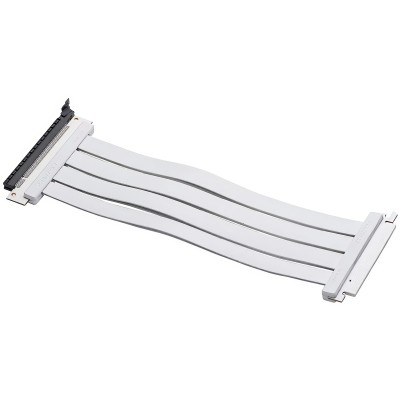 PHANTEKS PCI-E 4.0 x16 Cavo Riser - 180 gradi, 30 cm - Bianco