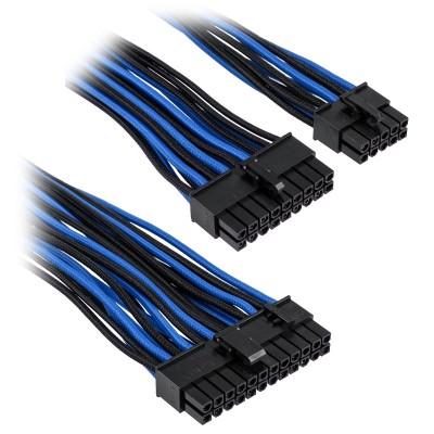 Corsair Professional Individually Sleeved ATX 24-pin, Type 4 (Generation 3) - Blu/Nero