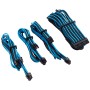 Corsair Premium Sleeved DC Cable Kit Starter, Type 4 (Generation 4) - Blu/Nero