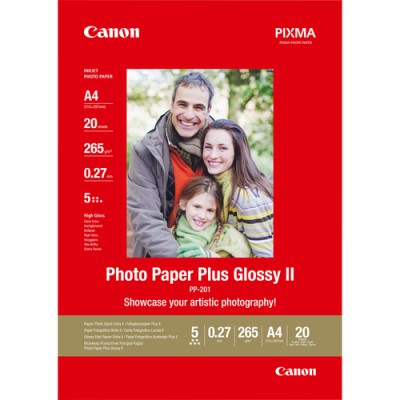 Canon carta fotografica Plus Glossy II PP-201 A4 - 20 fogli