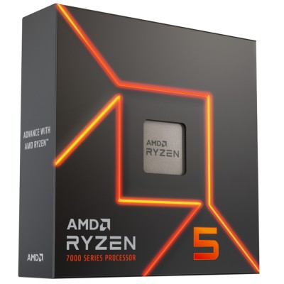 AMD Ryzen 5 7600X 4,7 GHz AM5 - Boxato senza Cooler