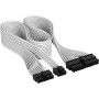 Corsair Premium Sleeved DC Cable Pro Kit, Type 5 (Generation 5) - Bianco