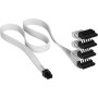 Corsair Premium Sleeved DC Cable Pro Kit, Type 5 (Generation 5) - Bianco