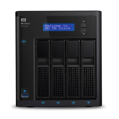 Western Digital My Cloud EX4100 NAS Desktop Collegamento ethernet LAN Nero Armada 388