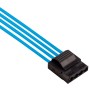 Corsair Premium Sleeved DC Cable Pro Kit, Type 4 (Generation 4) - Blu